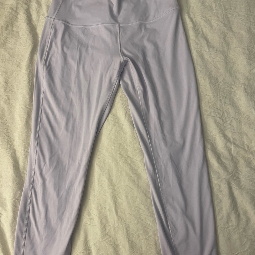 lululemon athletica high rise 25” wunder under lavender dew leggings